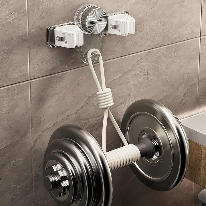 Wall Grip Organization Rack | Slim Hold for Pugs & More | Bowlift