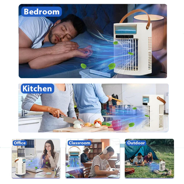 BowLift | Portable Mini Air Cooler Fan