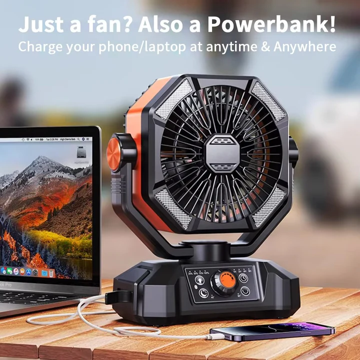 BowLift | Portable Camping Cooling Fan