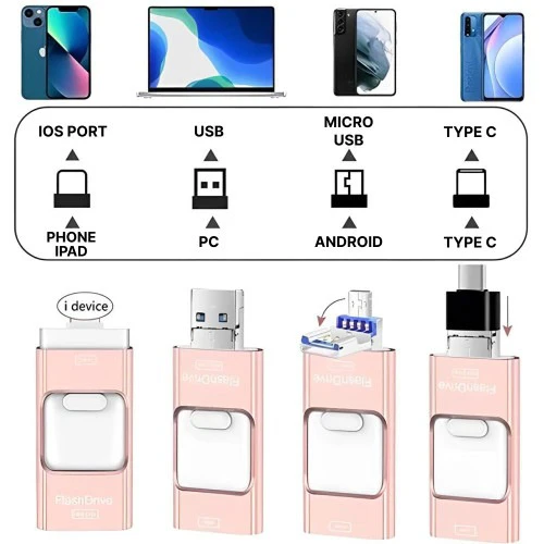 BowLift | 32GB USB Flash Drive for iPhone and Android