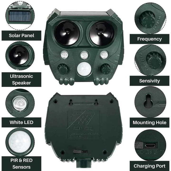 BowLift | Ultrasound and Noise Sonar Repellent Deterrent