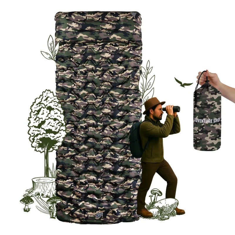 Ultra-light Sleeping Mat | Easy, Comfortable, Stress-free Setup | Bowlift