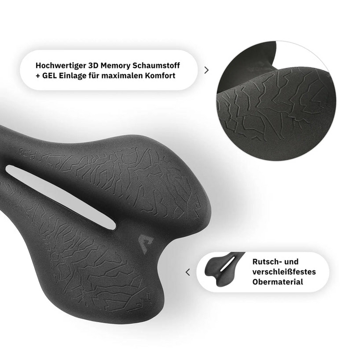 Ergonomic bicycle saddle | No more back and butt pain | Bowlift