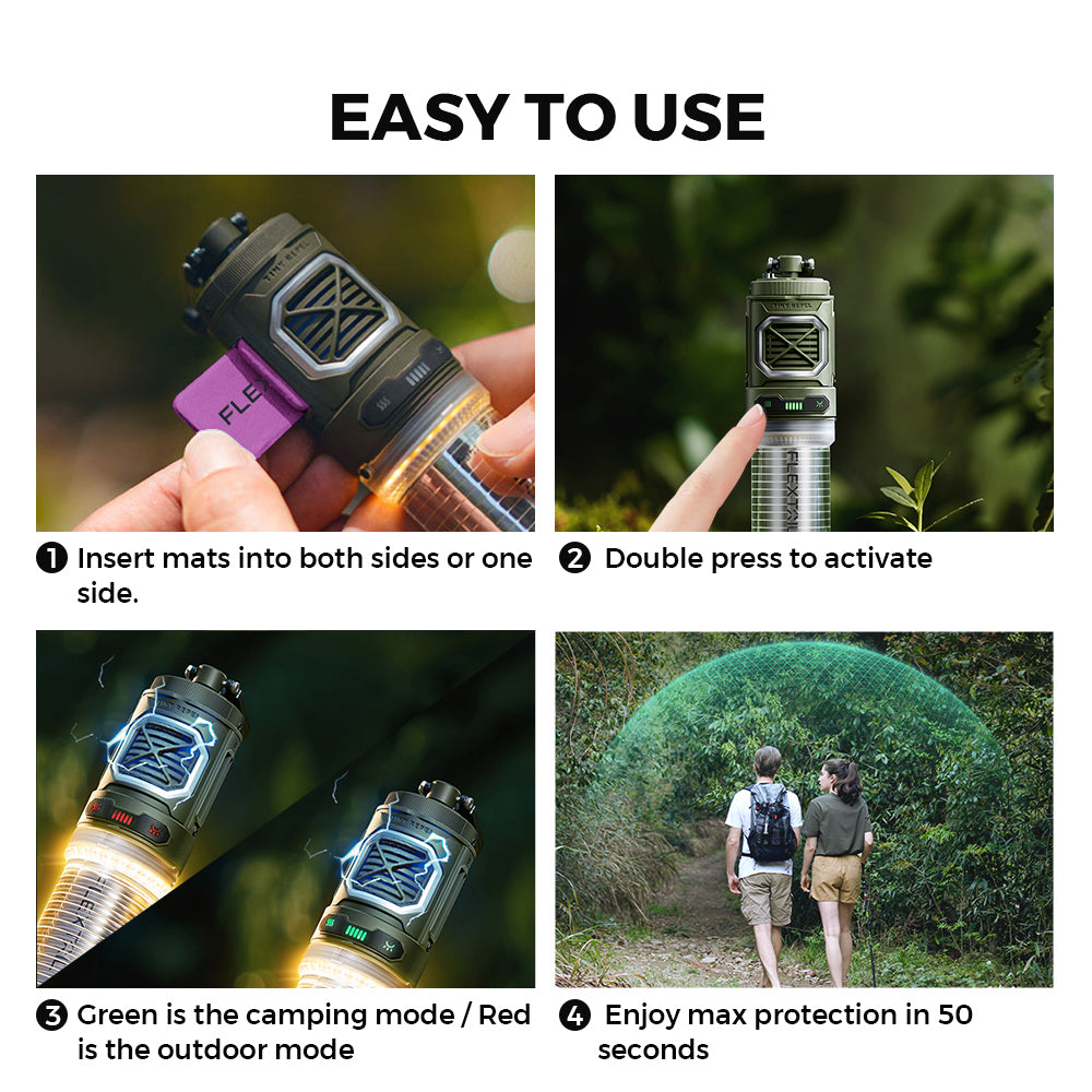 2-in-1 Mosquito Protection & Light | Intelligent Outdoor Defense | Bowlift