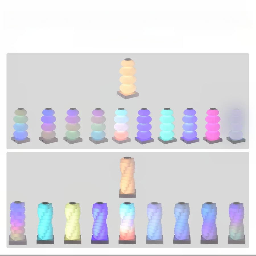 BowLift | RGB LED Bedside Lamp with Touch Control
