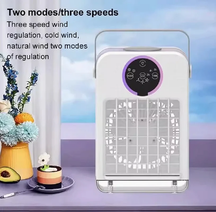 BowLift | Mini Portable Air Conditioner with Touchscreen and Mist Cooling
