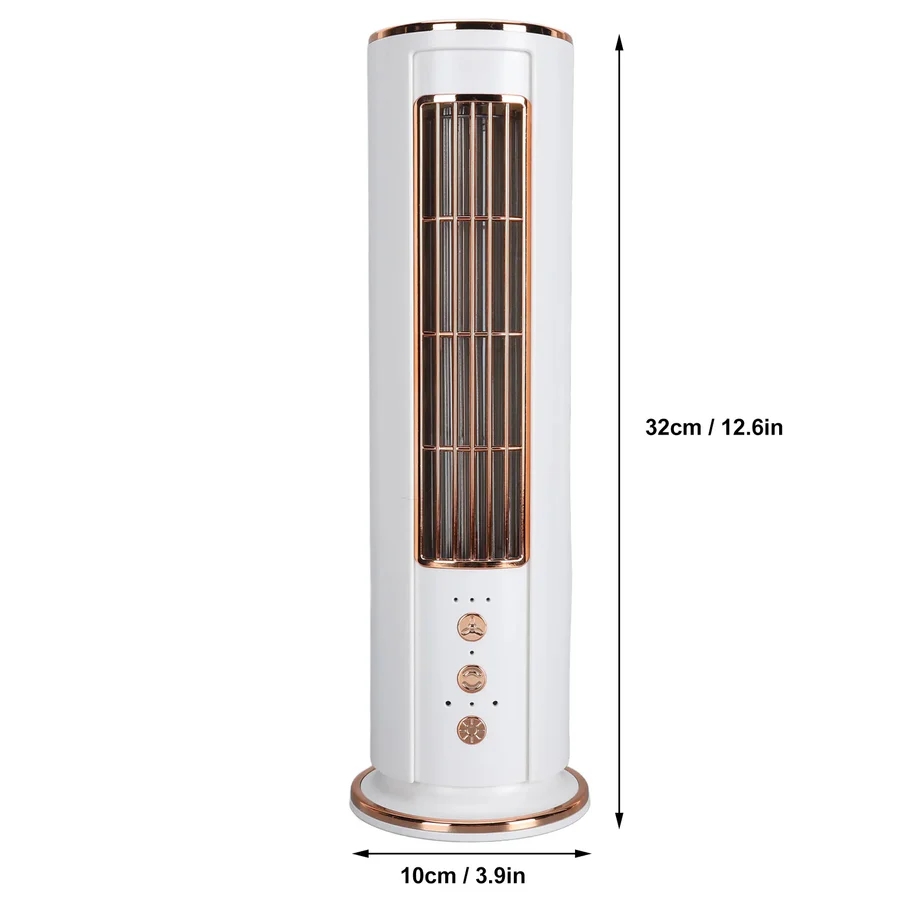 BowLift | Bladeless Desktop Air Conditioner Fan with Remote Control