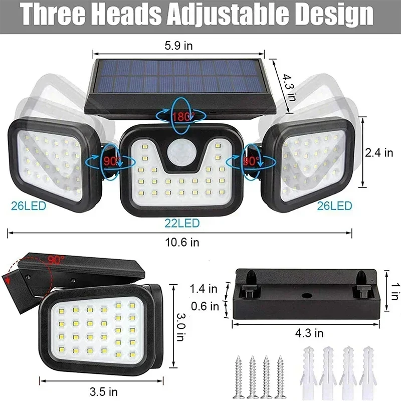BowLift | Motion Sensor Solar Light for Outdoor Use