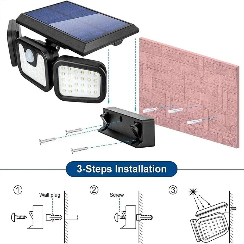 BowLift | Motion Sensor Solar Light for Outdoor Use