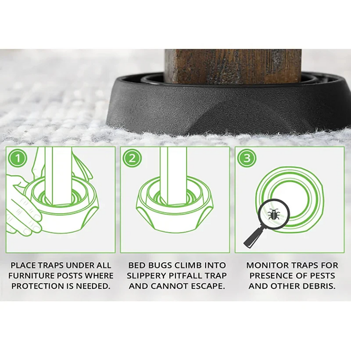 BowLift | Plastic Bed Bug Trap and Catcher