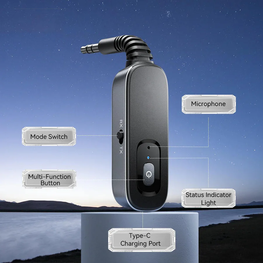 BowLift | Bluetooth Wireless Adapter for PC TV and Car