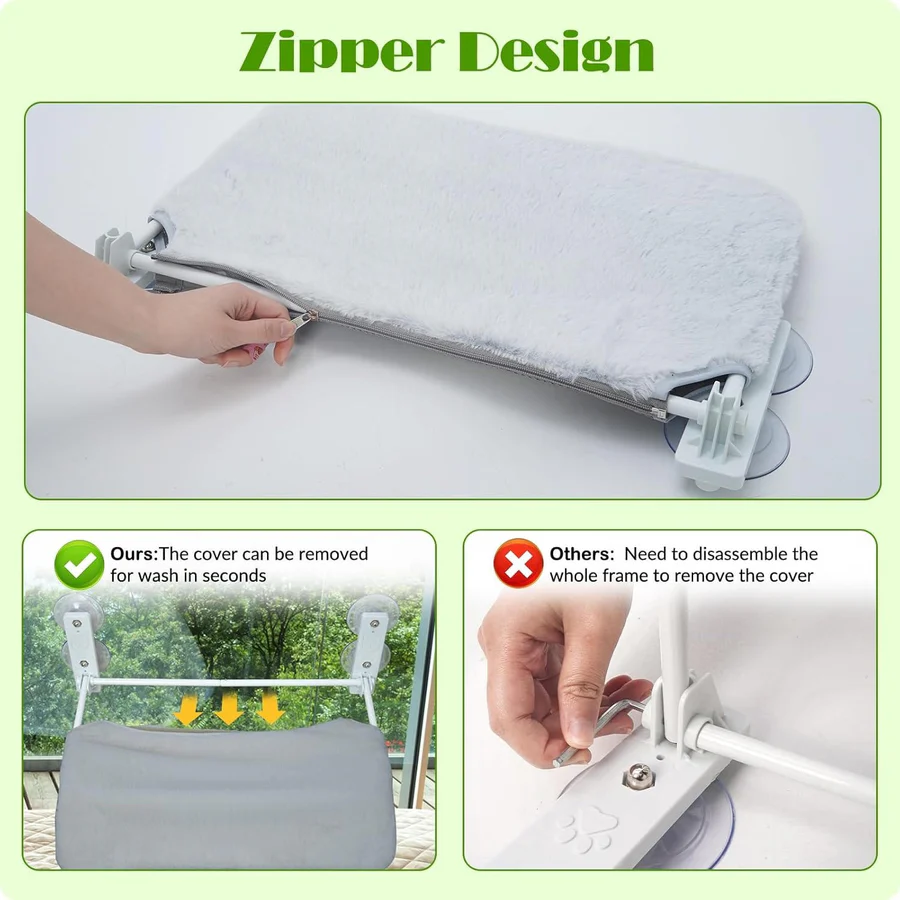 BowLift | Cat Hammock Window