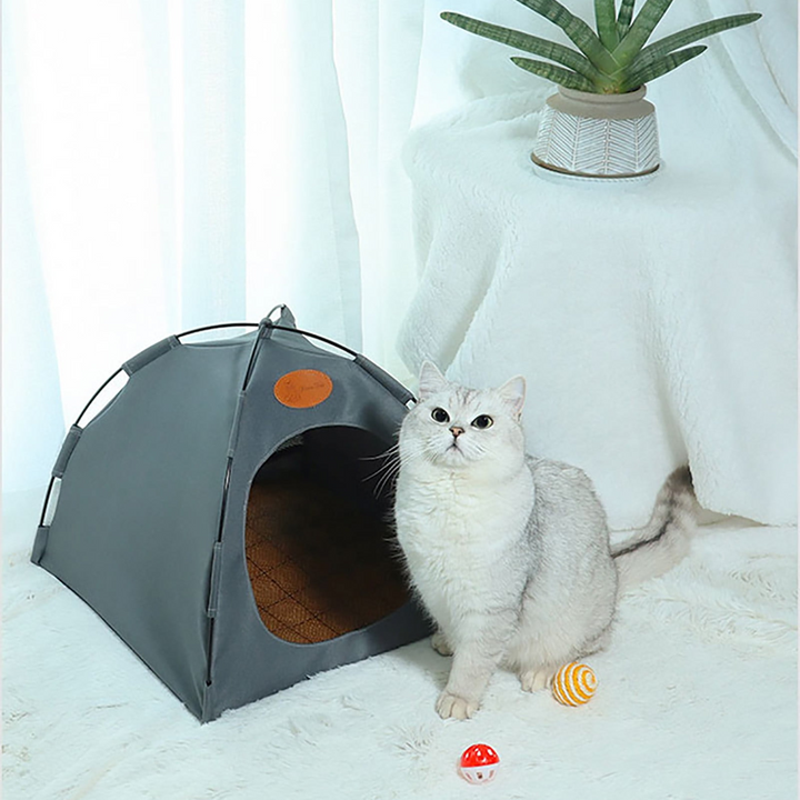 CoolPaws Tent | Airy Comfort & Safe Retreat | Bowlift