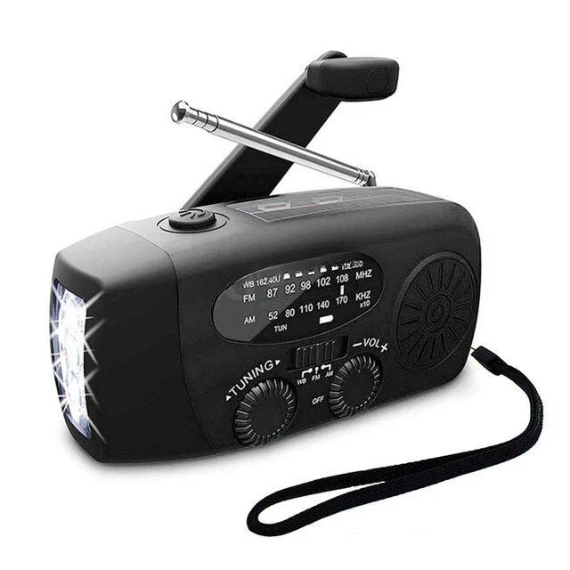 BowLift | All in One Emergency Radio with Solar Power and Power Bank