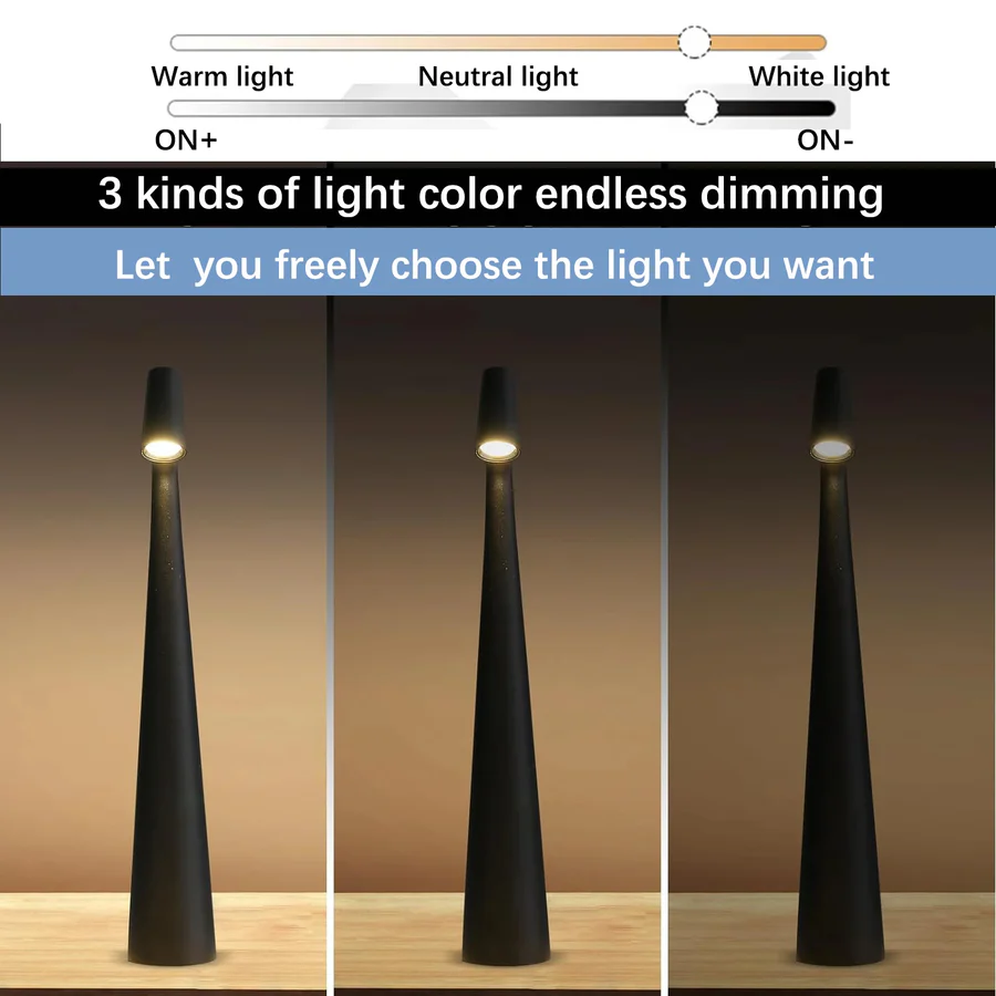 BowLift | Touch Control Reading Light with Tri Color Dimming