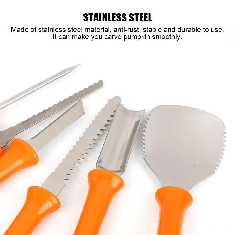 BowLift | Pumpkin Cutting Set Stainless Steel Cutting Tool Set