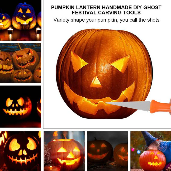 BowLift | Pumpkin Cutting Set Stainless Steel Cutting Tool Set