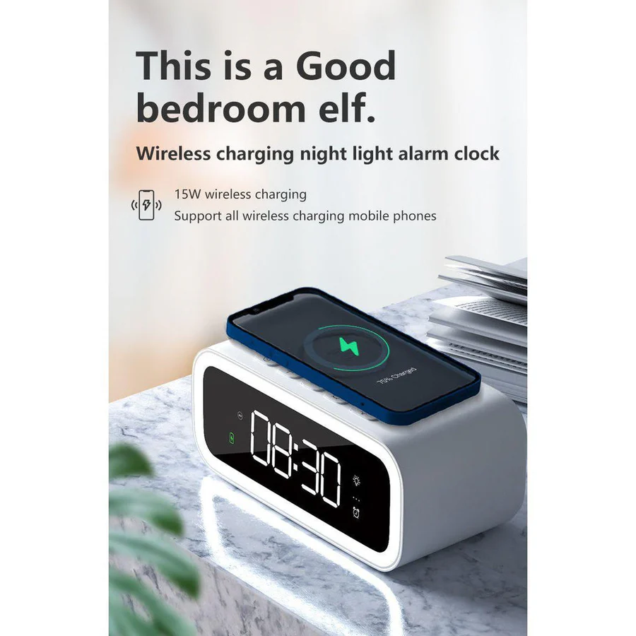 BowLift | 2 in 1 Alarm Clock Multitime Digital Display