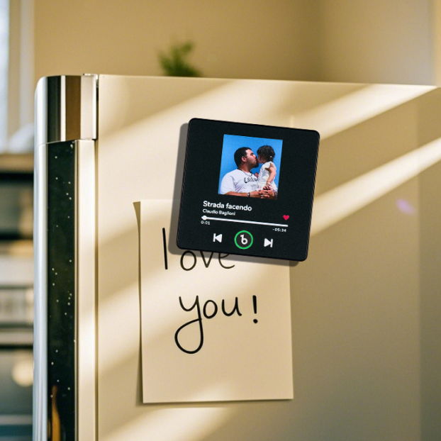 Personalized Music Photo Magnet | Perfect Gift That Lasts Forever | Bowlift
