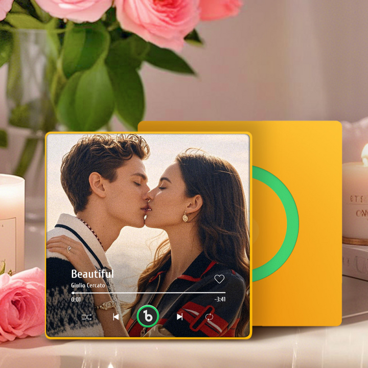 Personalized Music Photo Magnet | Perfect Gift That Lasts Forever | Bowlift