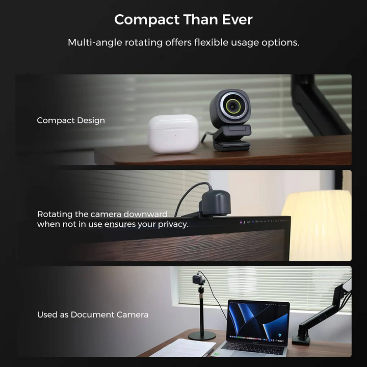 BowLift | 4K, 60fps Webcam for Streaming and Video Calls
