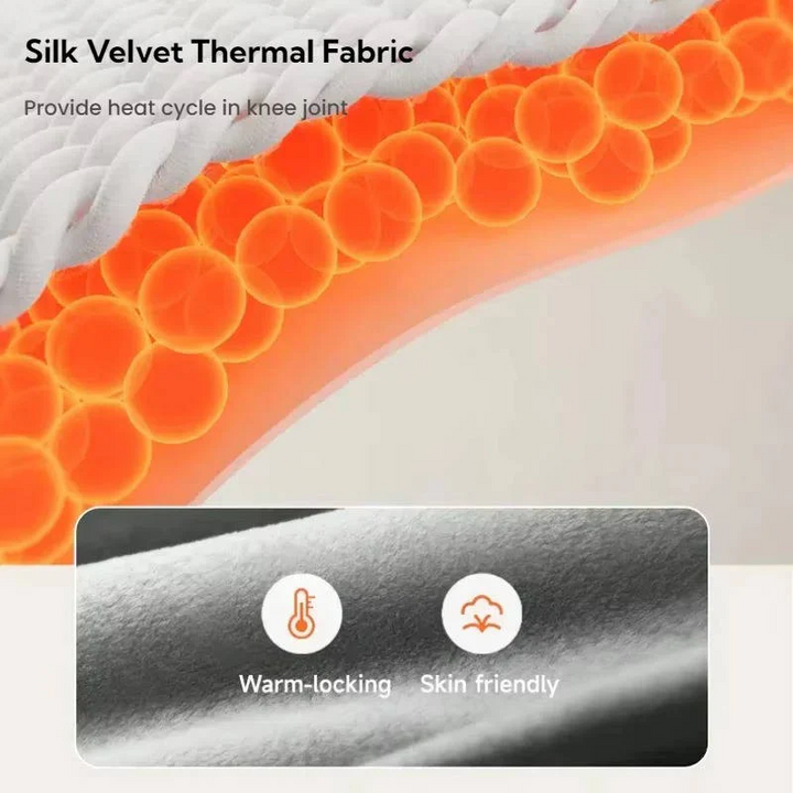BowLift | Cordless Knee Massager with Heat Vibration for Pain Relief