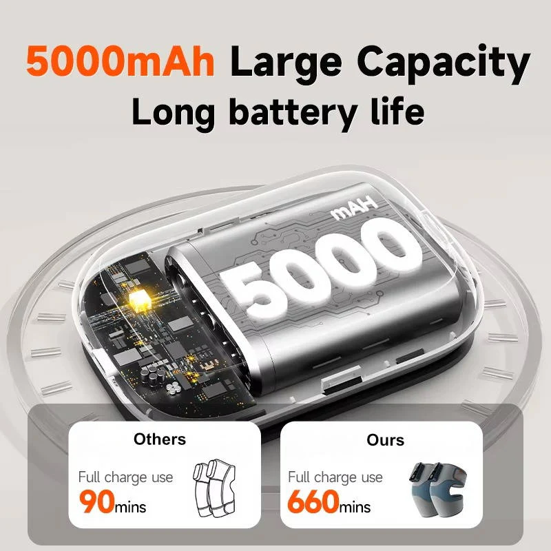 BowLift | Cordless Knee Massager with Heat Vibration for Pain Relief