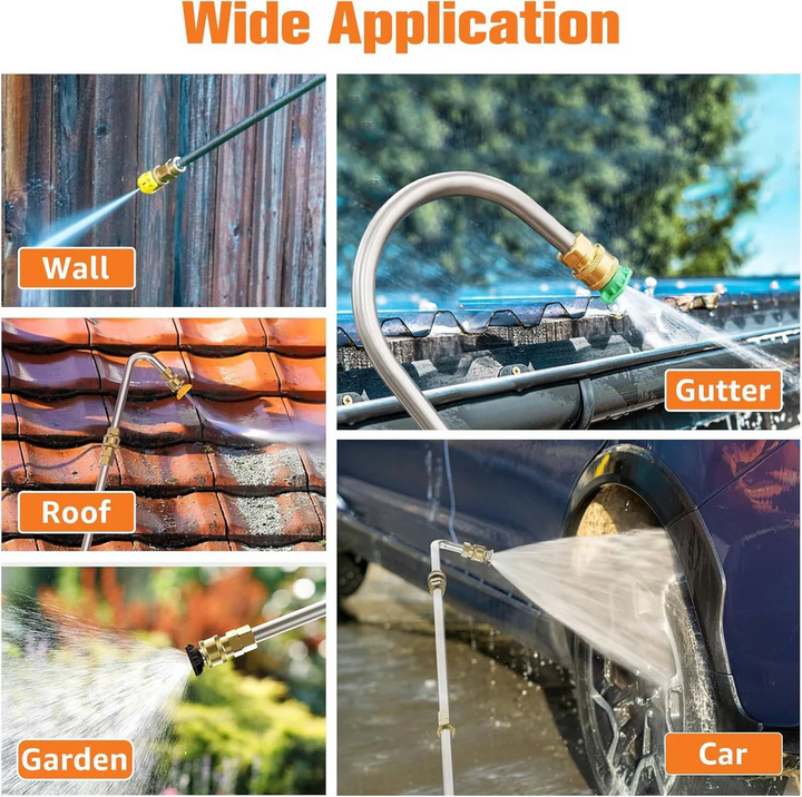 BowLift | 4000 PSI Telescoping Power Washer Extension Wand