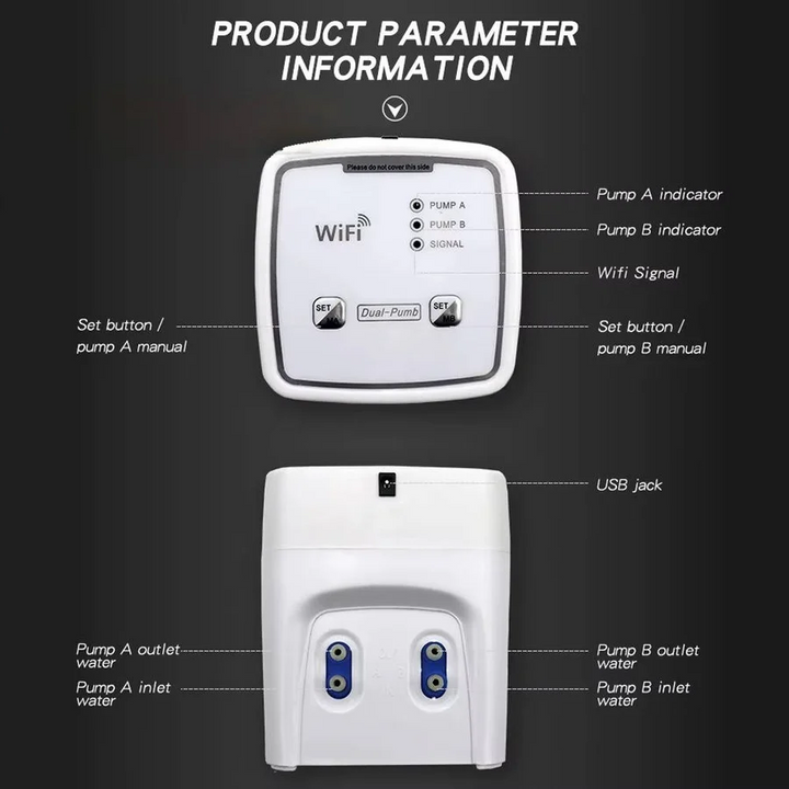 BowLift | WiFi Smart Automatic Waterer for Plants Up to 20 Pots