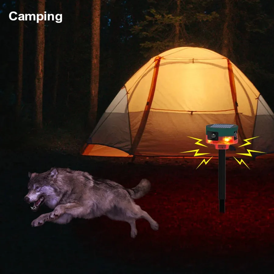 BowLift | 360 Degree Solar Repeller for Pigeon, Bird, Wild Boar, Rabbit and Deer