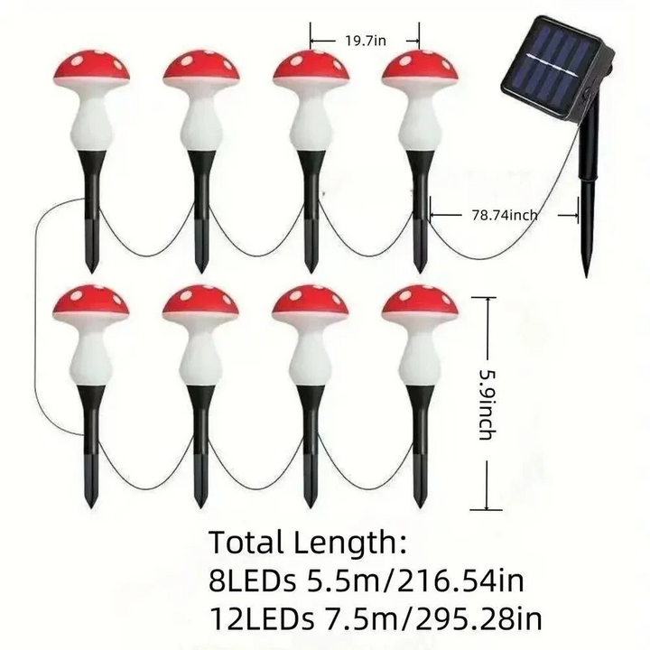BowLift | LED Solar Lights Outdoor Decorative
