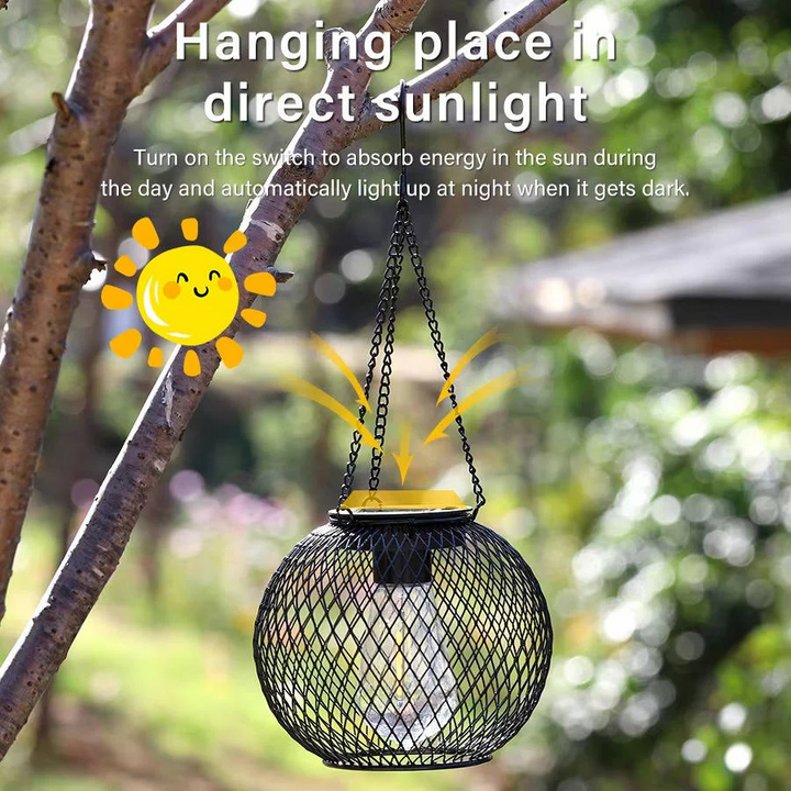 BowLift | Outdoor Solar Hanging Lantern
