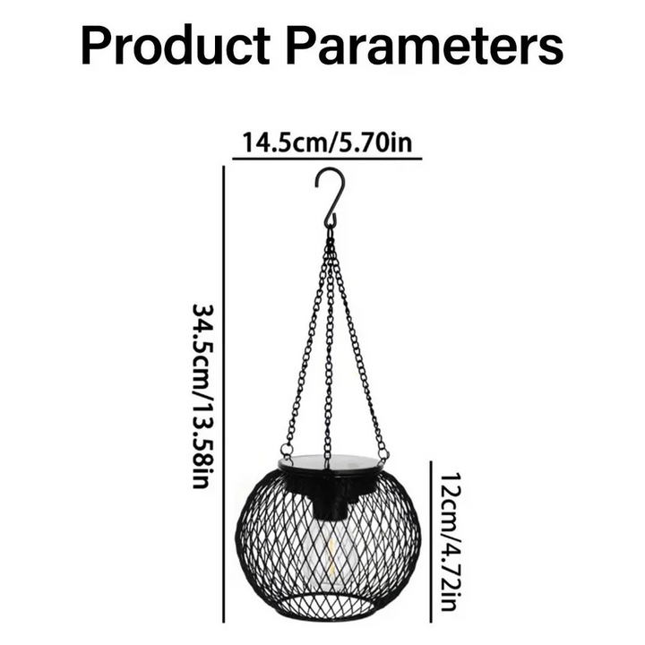 BowLift | Outdoor Solar Hanging Lantern