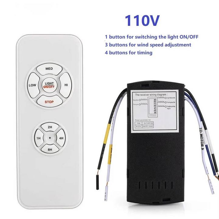 BowLift | Universal Ceiling Fan Remote