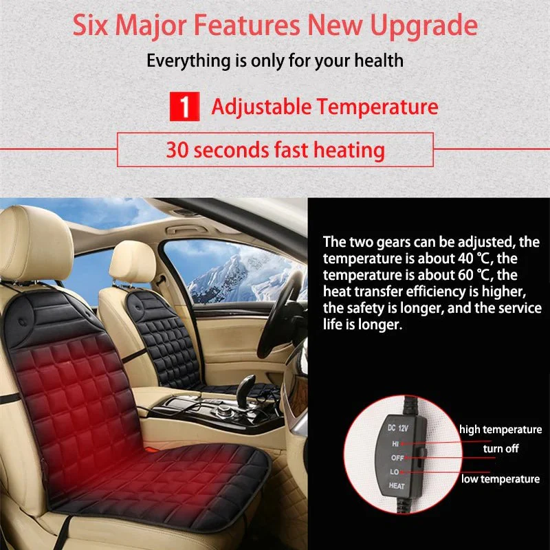 BowLift | Heated Car Seat Cushion