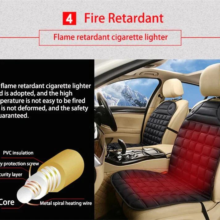 BowLift | Heated Car Seat Cushion