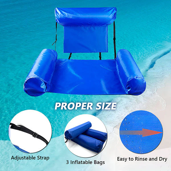BowLift | Swimming Chair with Backrest for Maximum Comfort