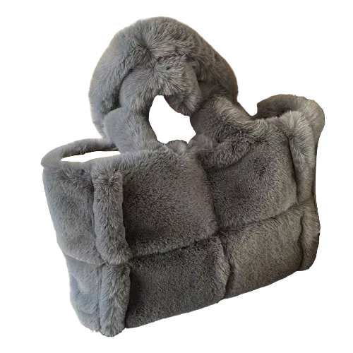 BowLift | Shoulder Bag Plush Pattern Large Capacity Bag