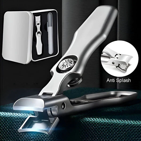 BowLift | Stainless Steel Nail Clipper, Ergonomic Handle, Compact Travel Design