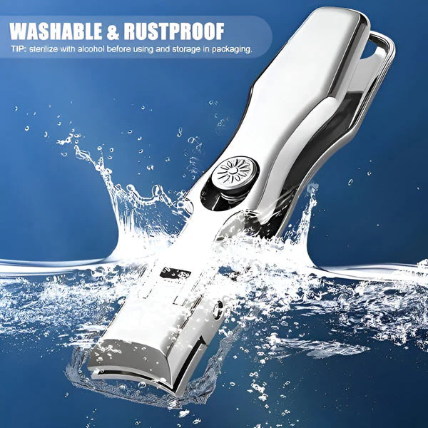 BowLift | Stainless Steel Nail Clipper, Ergonomic Handle, Compact Travel Design