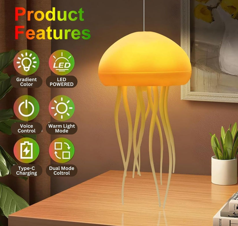 Dancing Jellyfish Lamp | Immediately Relieves Stress and Anxiety | Bowlift