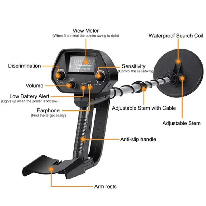 BowLift | Underground Metal Detector with Search Coil
