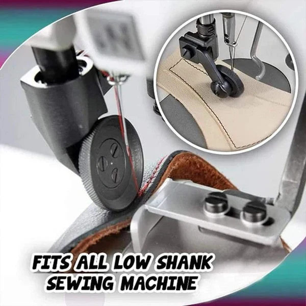 BowLift | Leather Roller Presser Foot for High Shank Sewing Machines