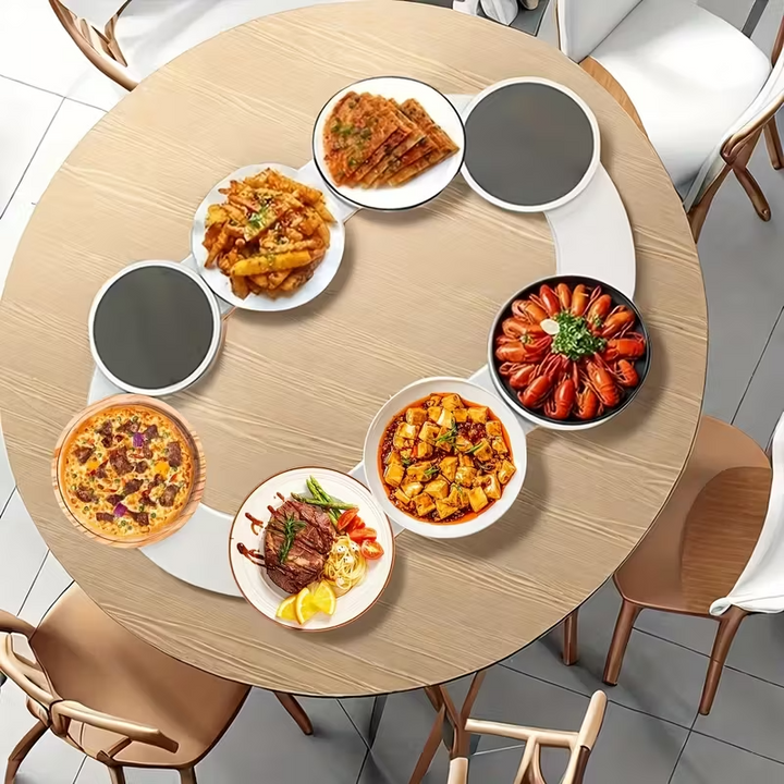 Turntable for dining tables | Enjoy your meals together with ease. | Bowlift