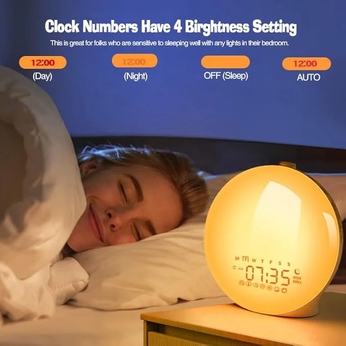 BowLift | Gentle Rise Smart Wake Up Light with Nature Sounds