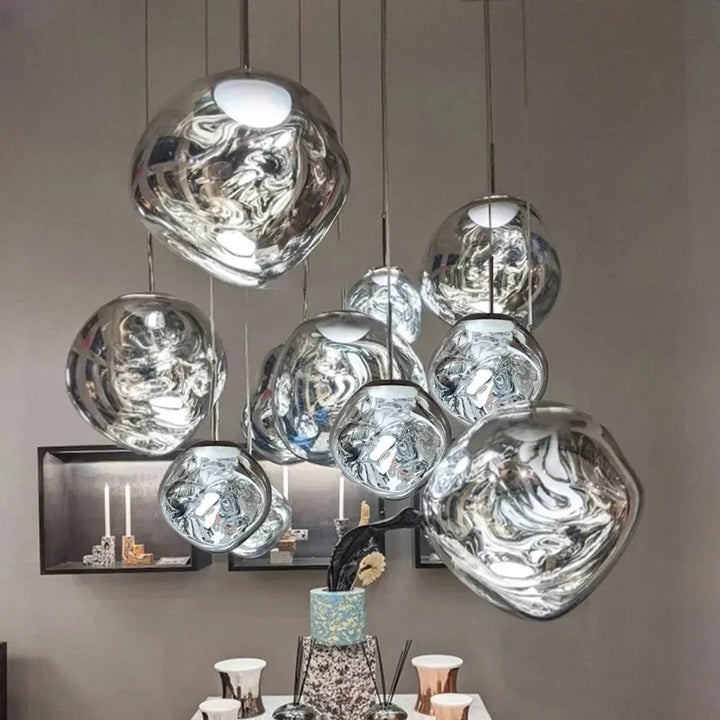 BowLift | Glisvara Glass Pendant Light | Modern Design | Color Variety | Perfect for Your Home