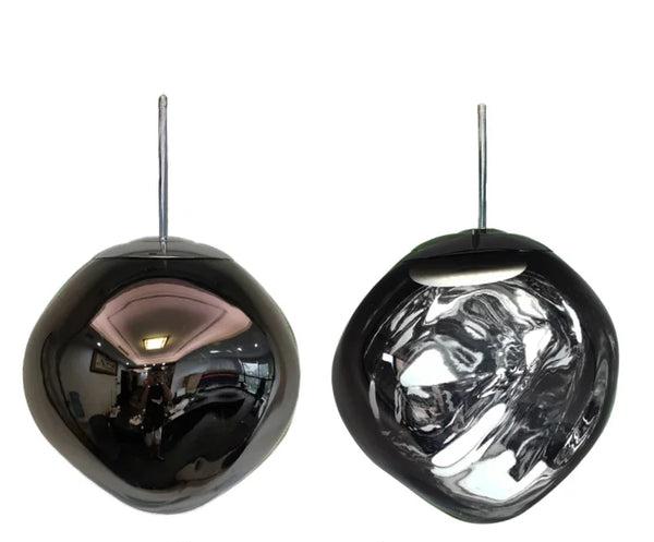 BowLift | Glass Pendant Light | Scandinavian Modern Design | Clear Glass