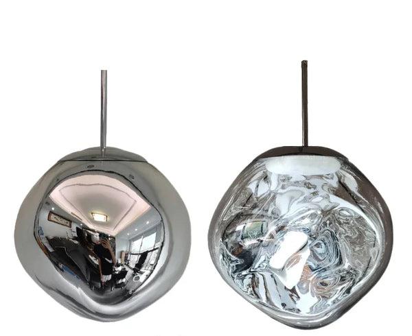 BowLift | Glass Pendant Light | Scandinavian Modern Design | Clear Glass