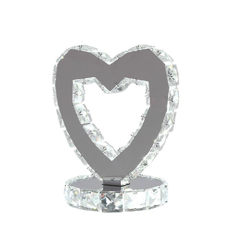BowLift | AmbientShine | Modern Crystal Table Lamp