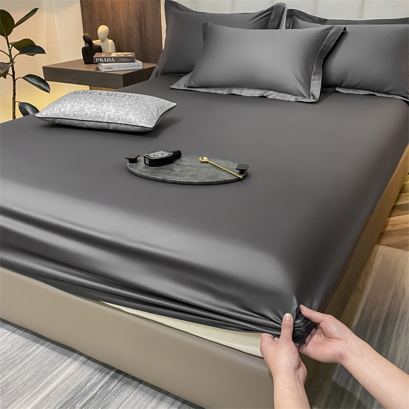 BowLift | CottonLuxe Fitted Sheet | 100% Cotton | Breathable & Skin-Friendly | Perfect Fit with All-Around Elastic